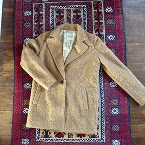 MADEWELL Brushweave Cocoon Coat